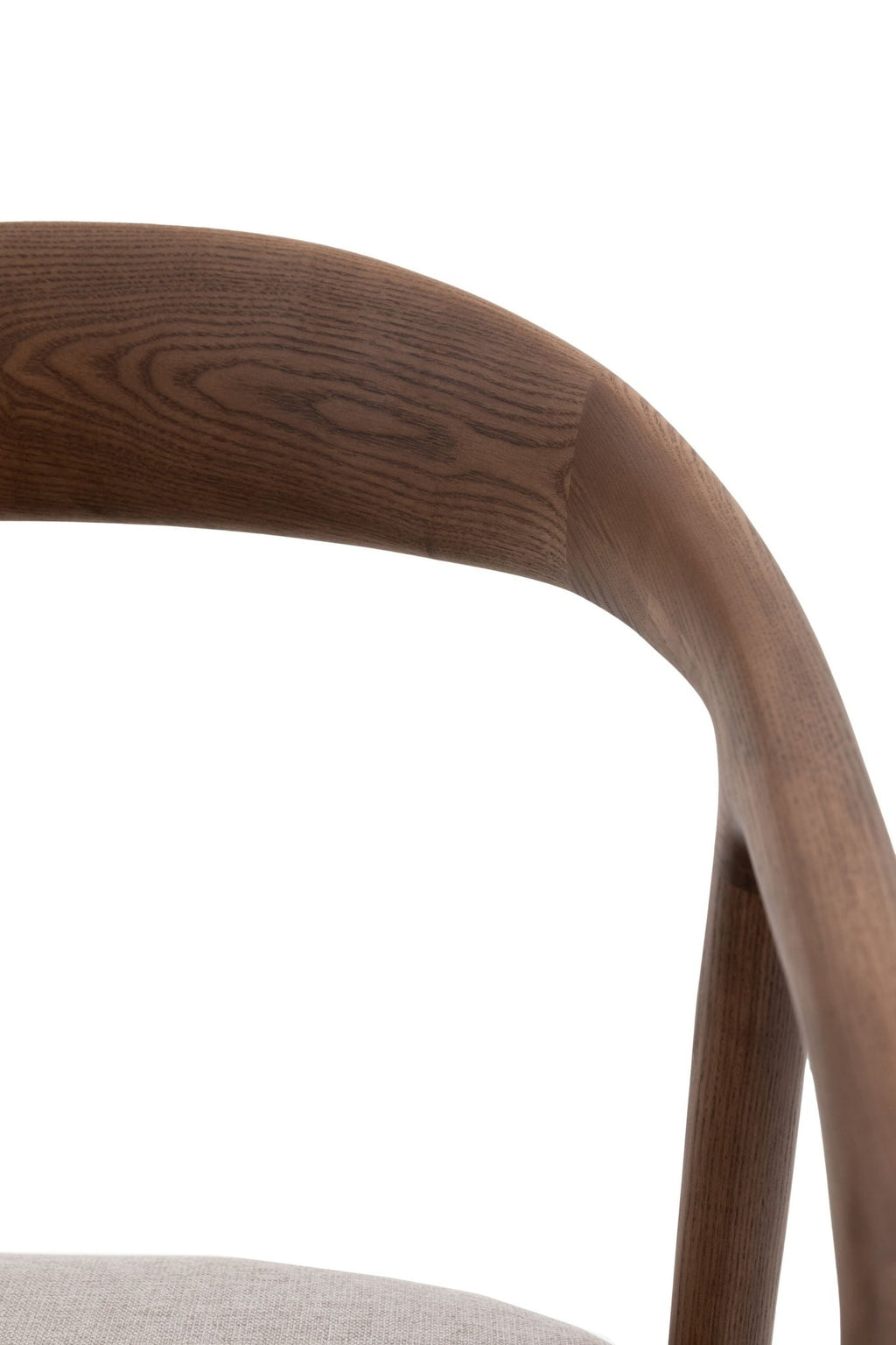 Upholstered Valencia Dining Chair - Set of 2 - Walnut or Oak - Distinctly Living