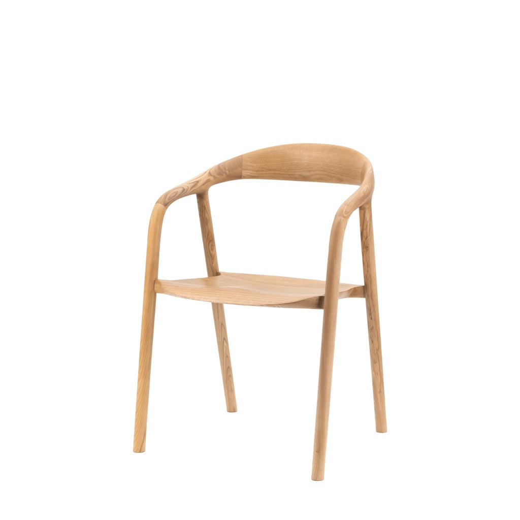 Valencia Dining Chair - Set of 2 - Walnut or Oak - Distinctly Living