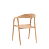 Valencia Dining Chair - Set of 2 - Walnut or Oak - Distinctly Living
