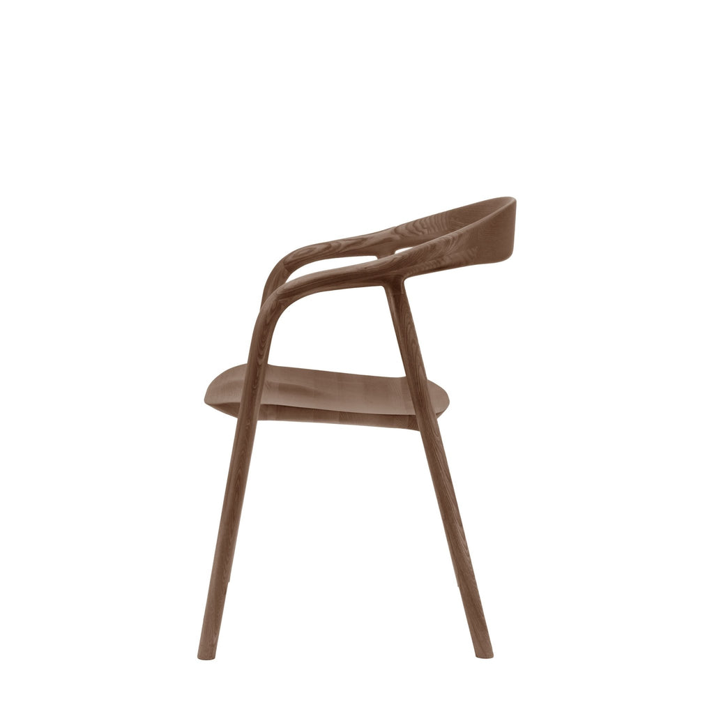Valencia Dining Chair - Set of 2 - Walnut or Oak - Distinctly Living