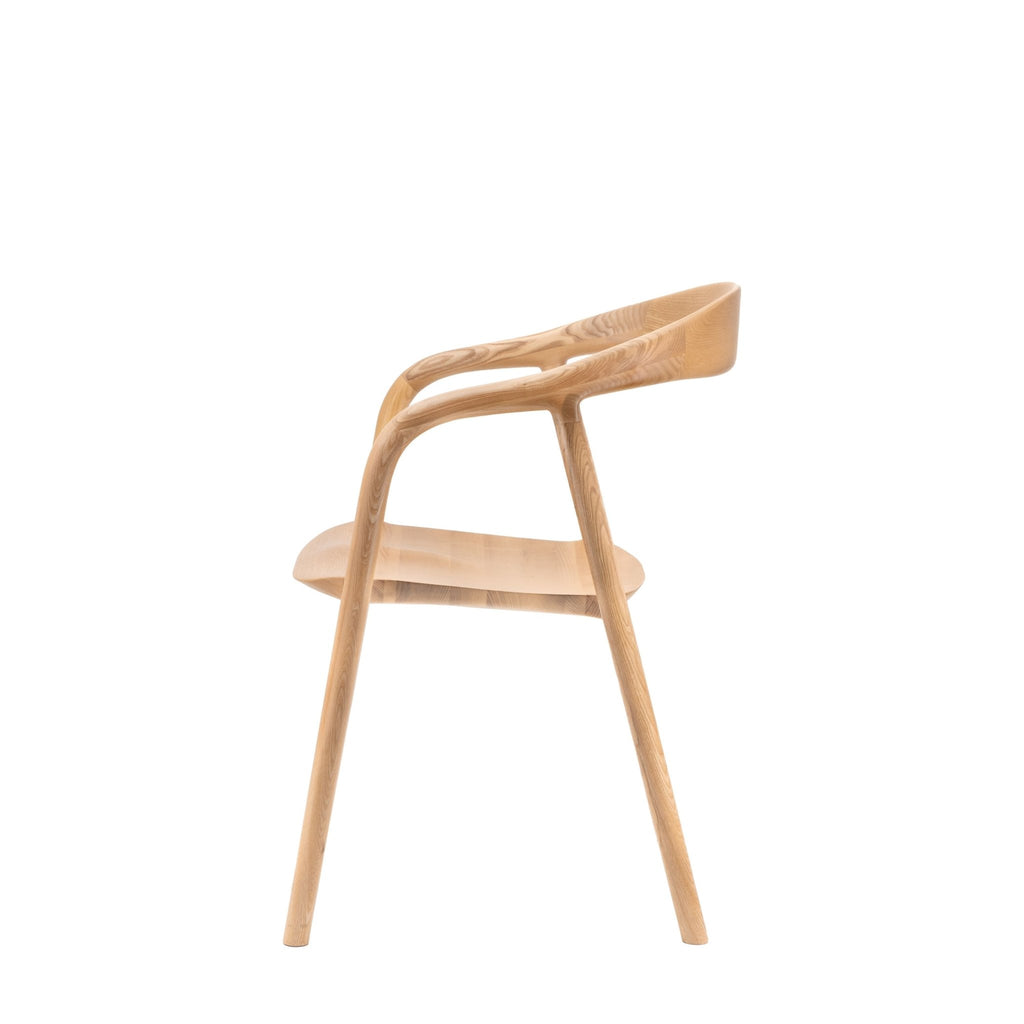 Valencia Dining Chair - Set of 2 - Walnut or Oak - Distinctly Living
