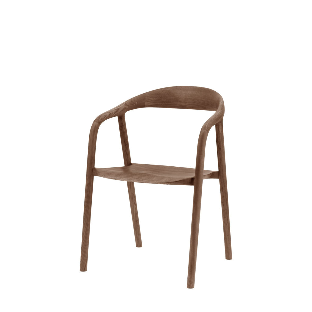 Valencia Dining Chair - Set of 2 - Walnut or Oak - Distinctly Living