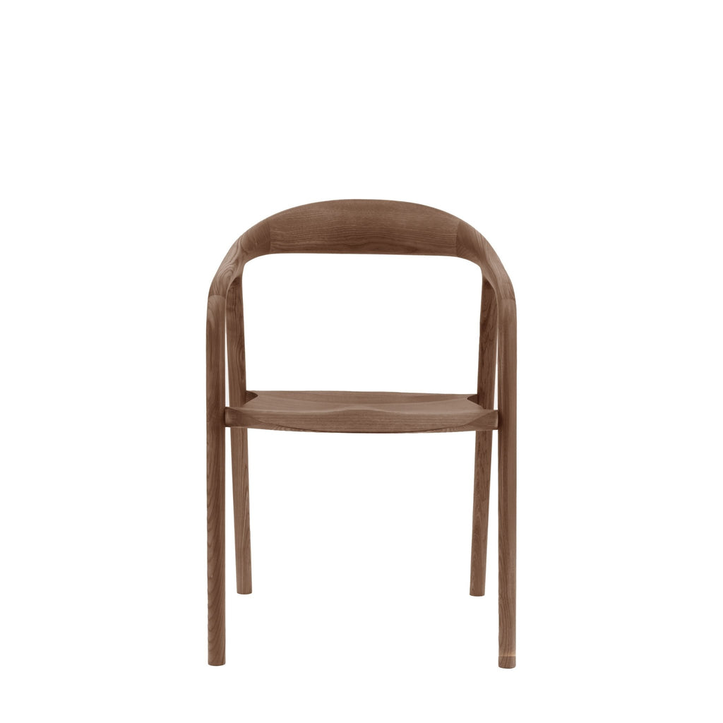 Valencia Dining Chair - Set of 2 - Walnut or Oak - Distinctly Living