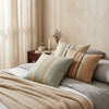 Vejer Stripe Linen Cushion - Light Blue - Distinctly Living
