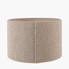 Vichy Taupe Boucle Lamp Shade - Various Sizes - Distinctly Living