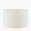 Vichy White Boucle Lamp Shade - Various Sizes - Distinctly Living