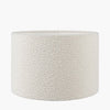 Vichy White Boucle Lamp Shade - Various Sizes - Distinctly Living
