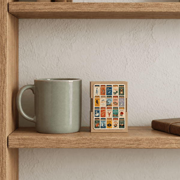 Vintage Matchbox Collection Mini Jigsaw Puzzle - Distinctly Living