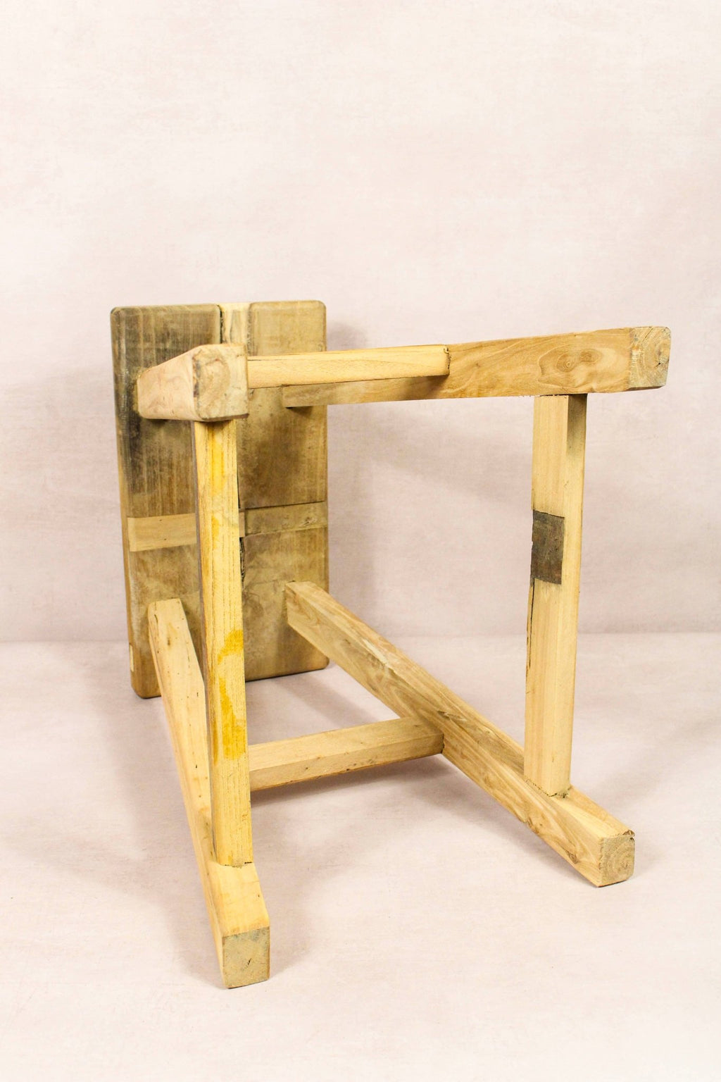 Vintage Rustic Stool - Elm - Distinctly Living