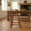 Vintage Rustic Stool - Elm - Distinctly Living