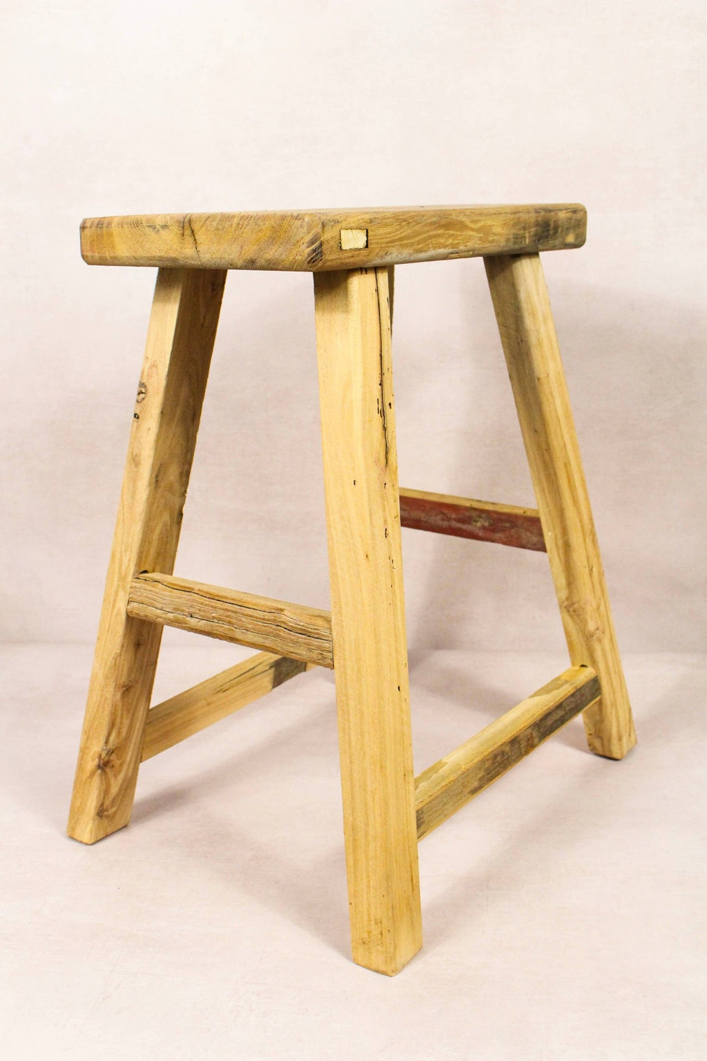 Vintage Rustic Stool - Elm - Distinctly Living