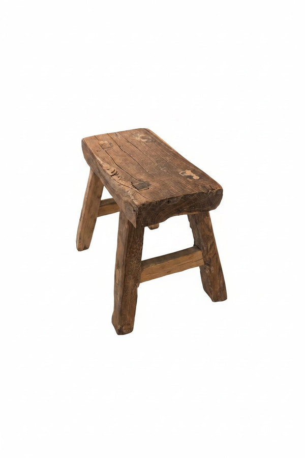 Vintage Rustic Stool - Small - Distinctly Living