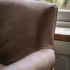 Vintage Style Leather Study Chair - Distinctly Living