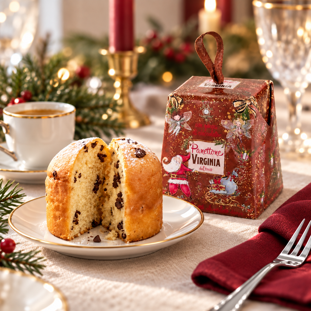 Virginia Mini Chocolate Chip Panettone – 100g - Distinctly Living