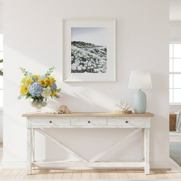 Waves and Wild Flowers Prints - One by Joanne Lee - Distinctly Living