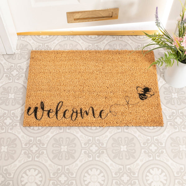 Welcome Bee Doormat - Distinctly Living
