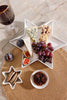 White Porcelain Star Serving Platter - Distinctly Living