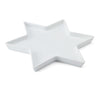 White Porcelain Star Serving Platter - Distinctly Living
