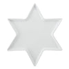 White Porcelain Star Serving Platter - Distinctly Living