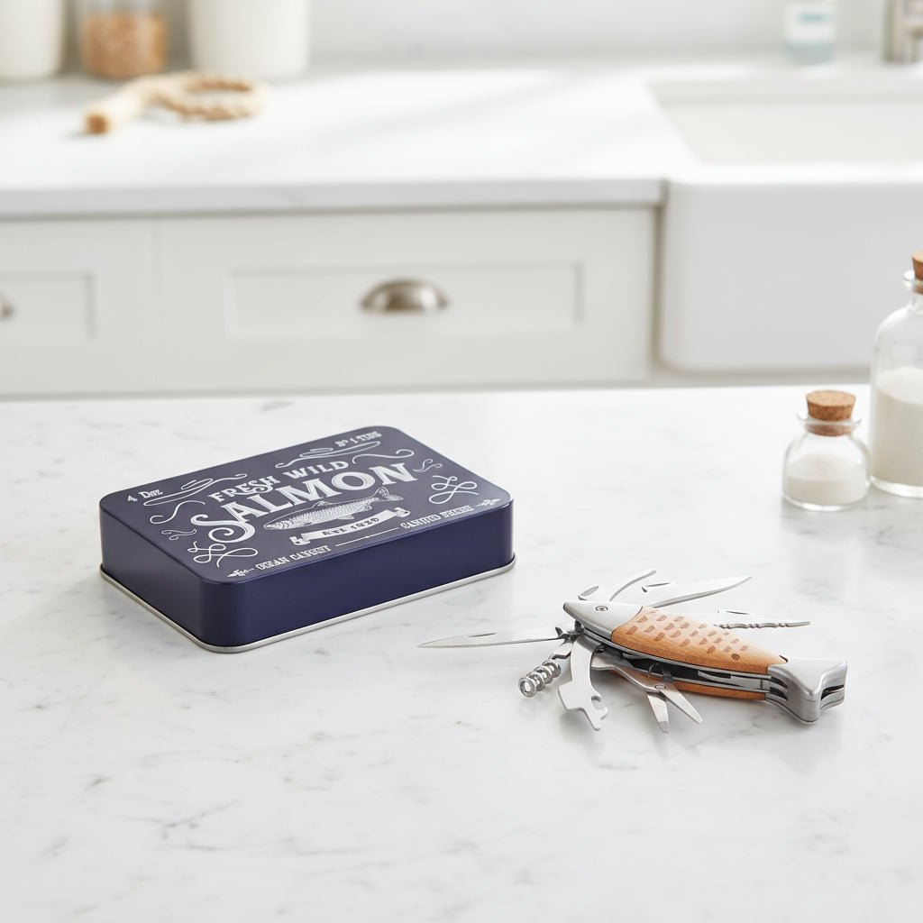 Wild Salmon Tinned Multi Tool - Distinctly Living