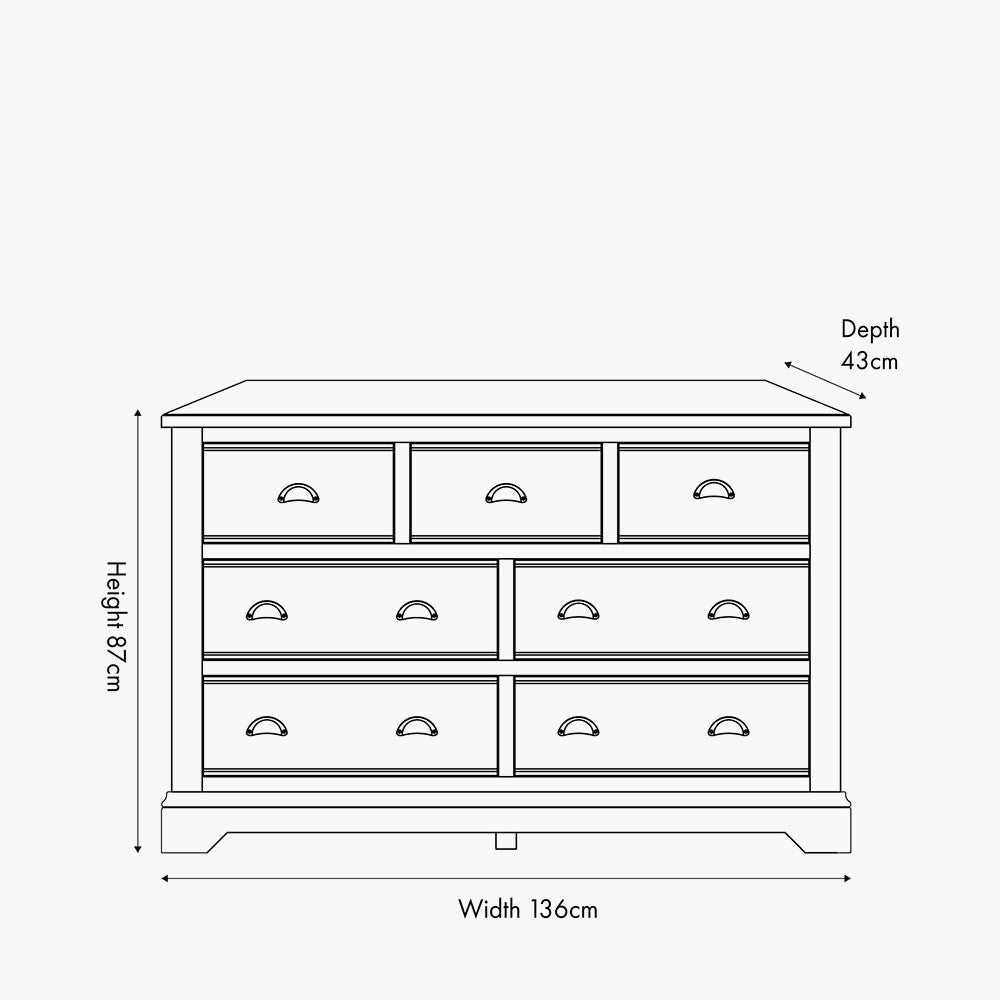 Winchester Grand Chest of Drawers - Distinctly Living
