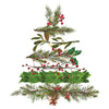 Winter Sprigs Christmas Paper Napkins - Pack of 20 - Distinctly Living