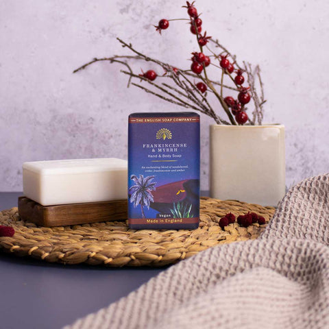 Wintertide Frankincense and Myrrh Soap - Distinctly Living