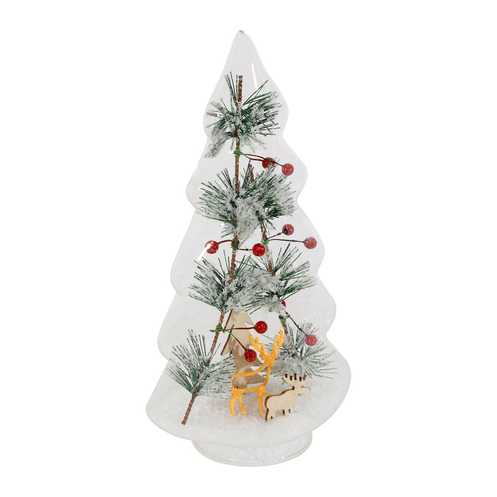 Winterwood Glass Deer Light - Large 27.5cm - Distinctly Living