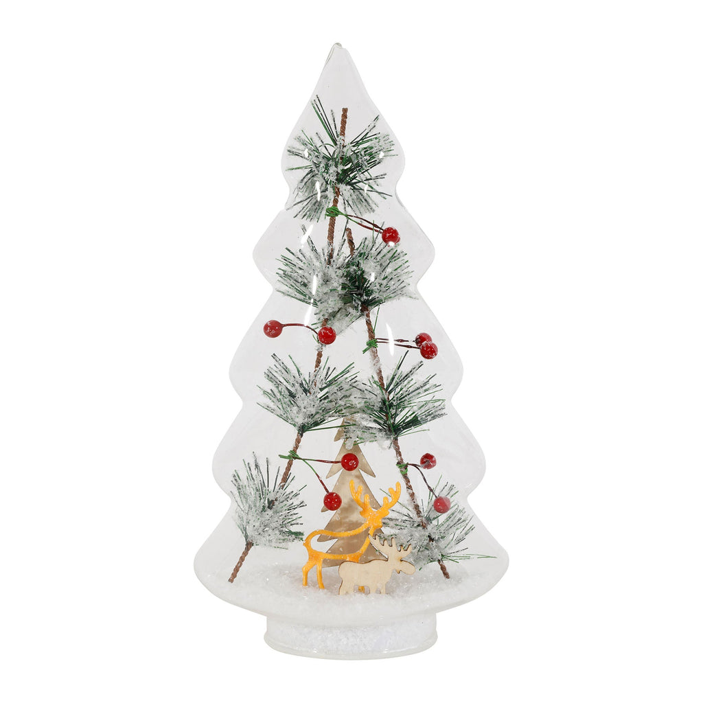 Winterwood Glass Deer Light - Large 27.5cm - Distinctly Living