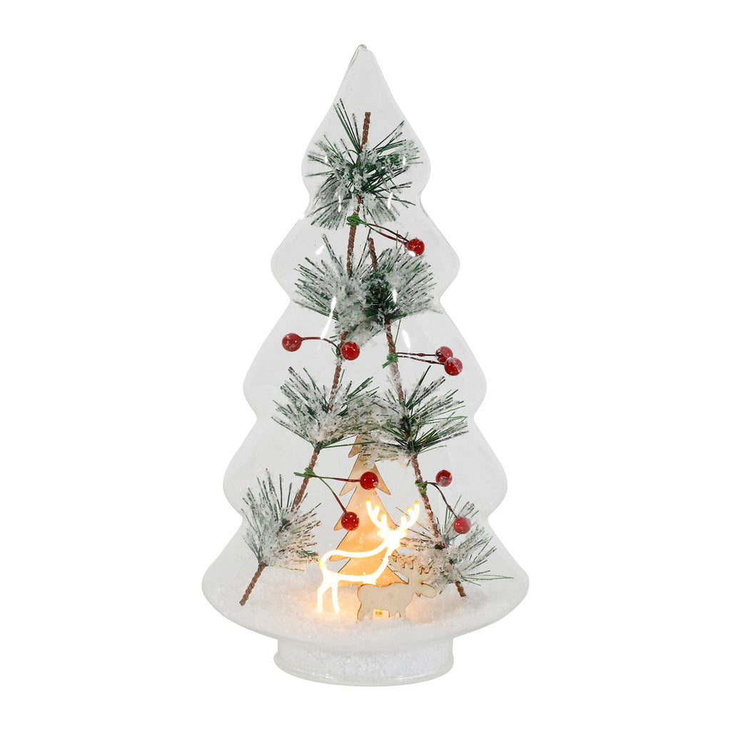 Winterwood Glass Deer Light - Large 27.5cm - Distinctly Living