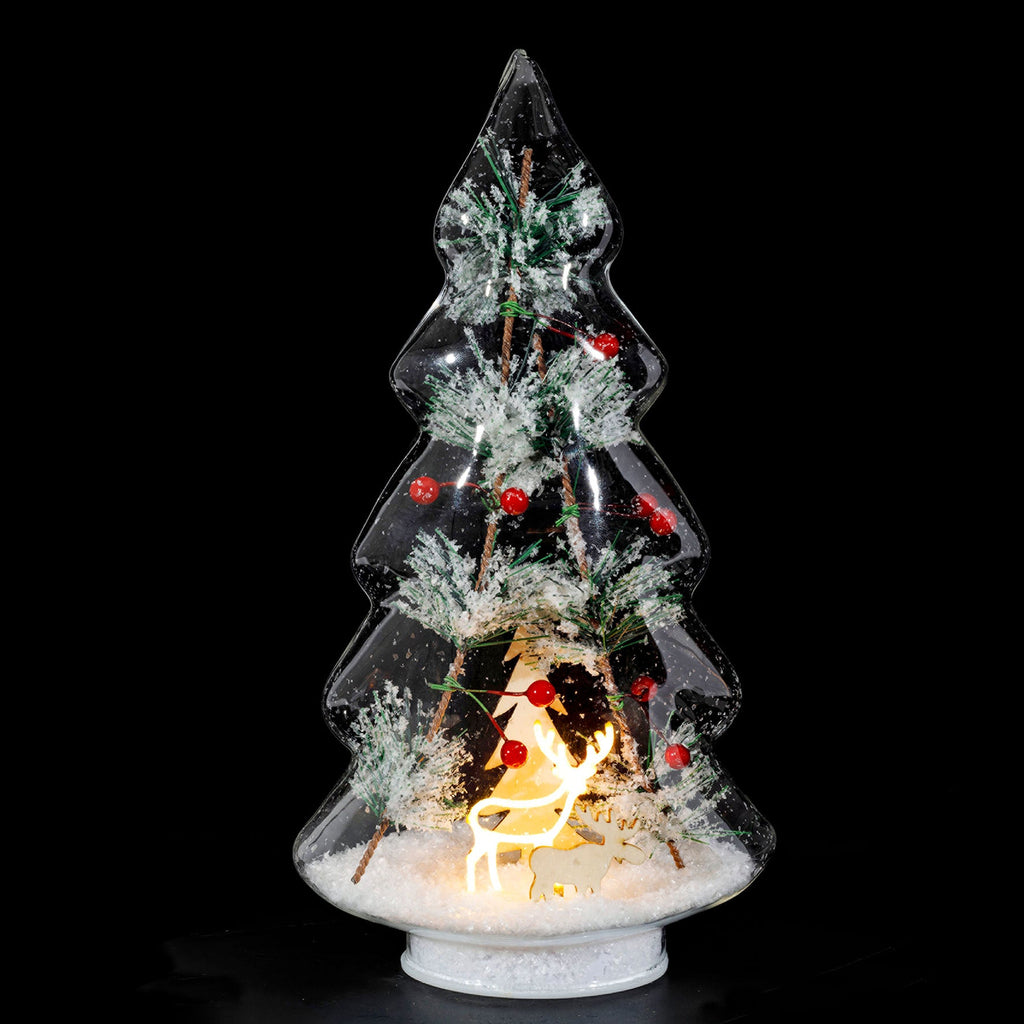 Winterwood Glass Deer Light - Large 27.5cm - Distinctly Living