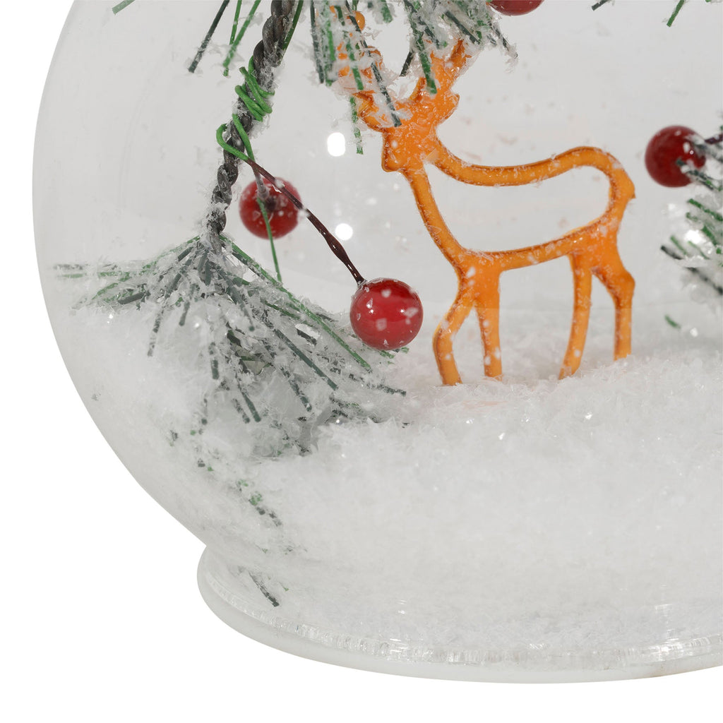 Winterwood Glass Deer Light - Small 14cm - Distinctly Living