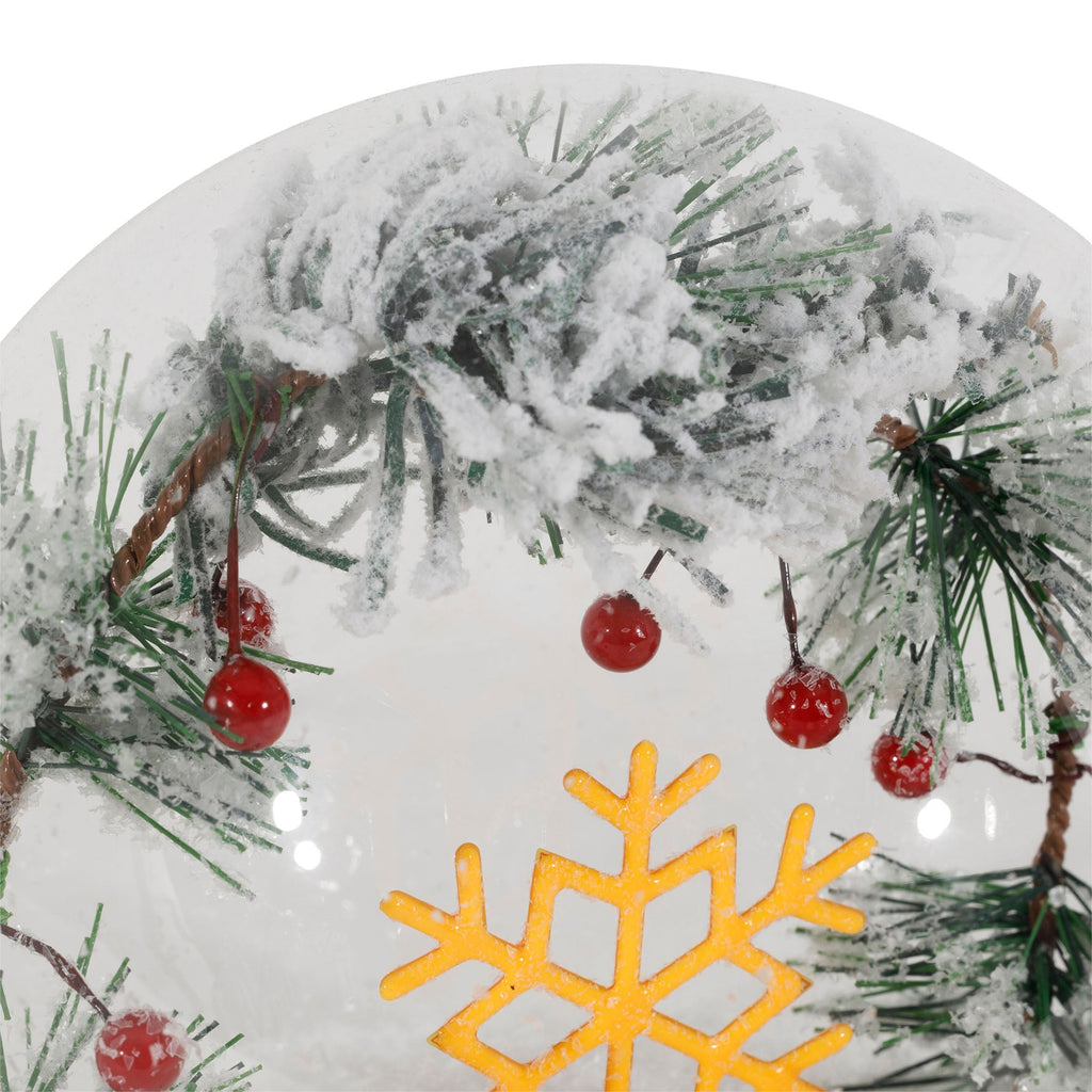 Winterwood Glass Snowflake Light - 14cm - Distinctly Living