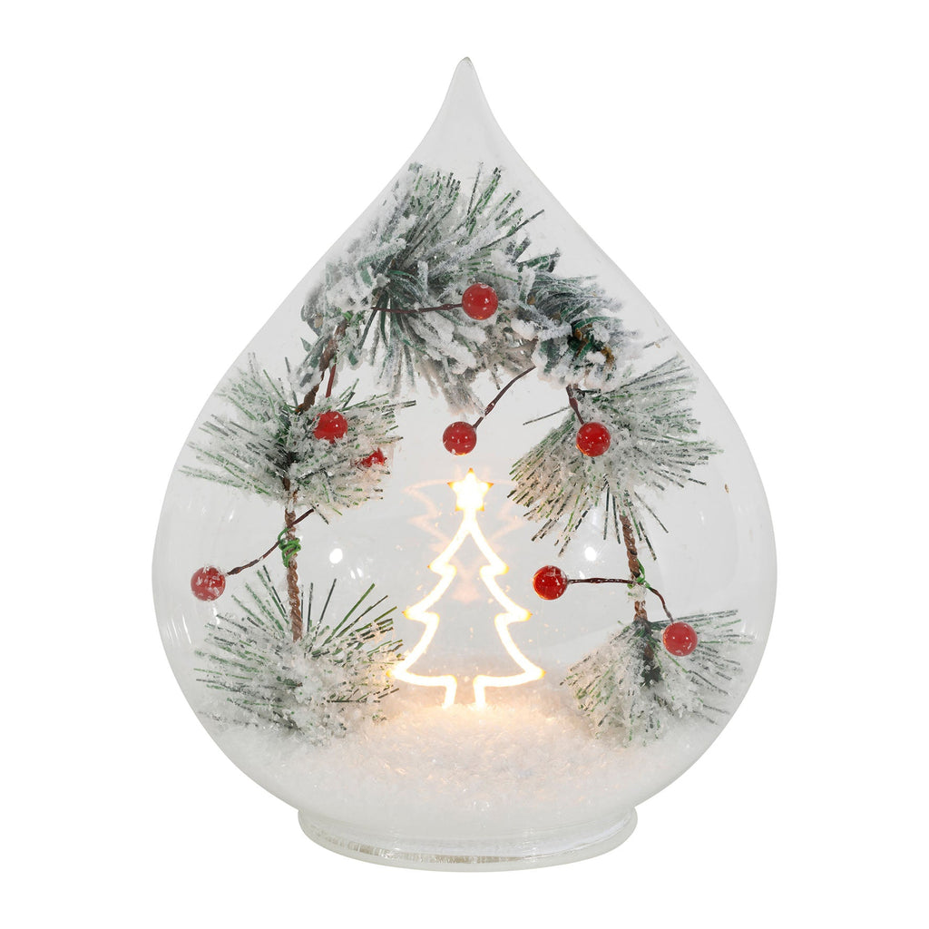 Winterwood Glass Tree Light - 18cm - Distinctly Living