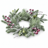 Winterwood Snowy Berry Candle Ring - Distinctly Living