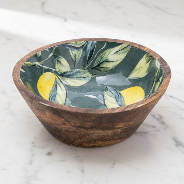Wooden Bowl - Fruit - Distinctly Living