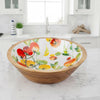 Wooden Bowl - Tomatoes - Distinctly Living