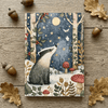 Woodland Badger - Notebook - Distinctly Living
