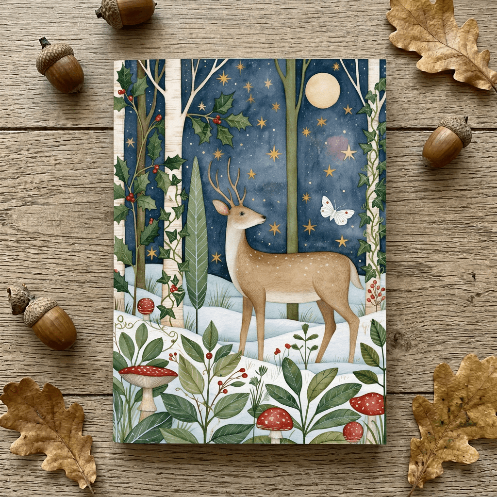 Woodland Deer - Notebook - Distinctly Living