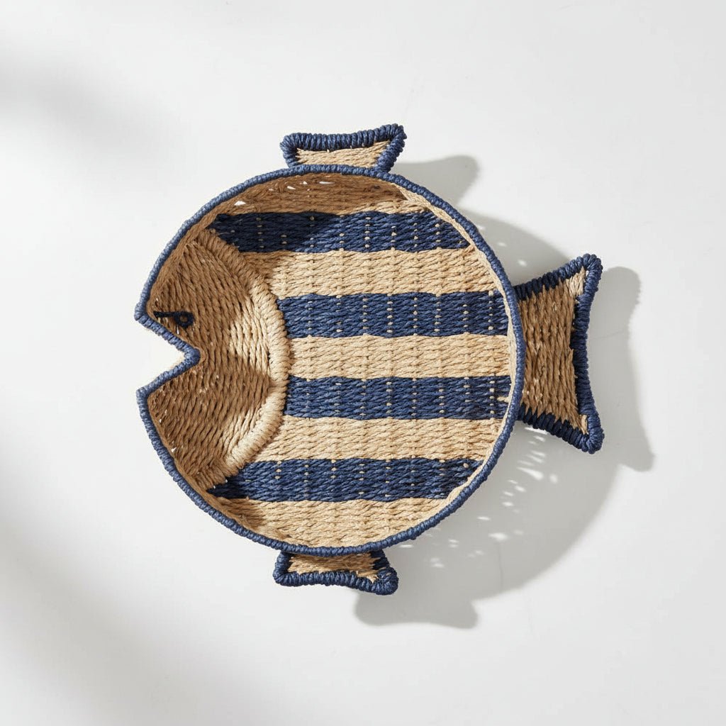Woven Stripey Fish Tray - Distinctly Living