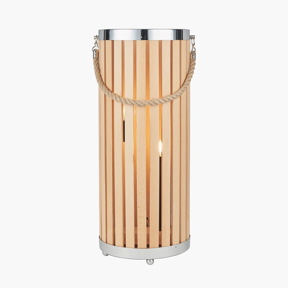 XL August Lantern - Grey Wash or Natural - Distinctly Living