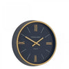 10'' Hampton Wall Clock Navy - Distinctly Living