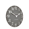 12" Arabic Wall Clock Dolphin - Distinctly Living 