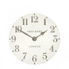 12" Arabic Wall Clock Limestone - Distinctly Living 