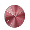 14"" Bistro Wall Clock Ruby - Distinctly Living