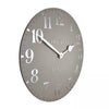 20" Arabic Wall Clock Cool Mink - Distinctly Living