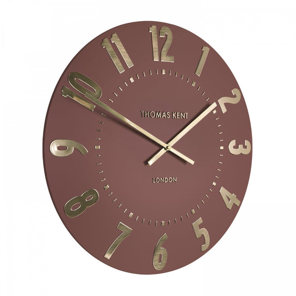 20'' Mulberry Wall Clock Auburn - Distinctly Living