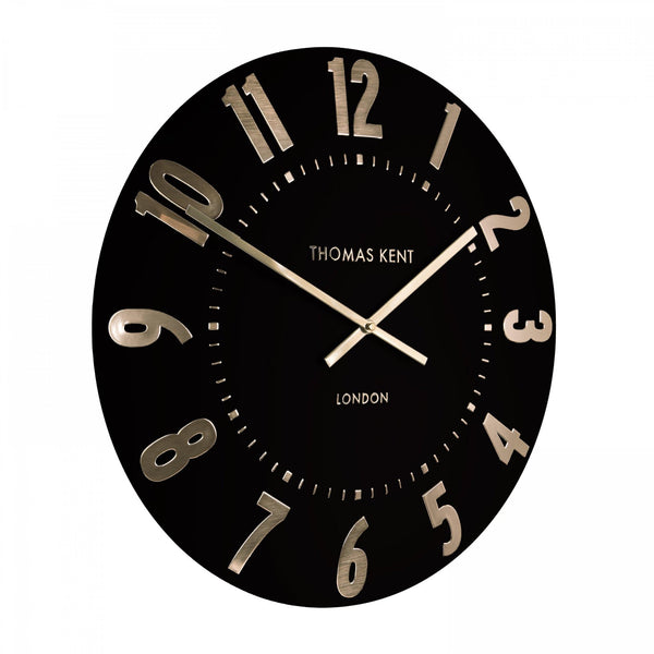 20'' Mulberry Wall Clock Noir - Distinctly Living