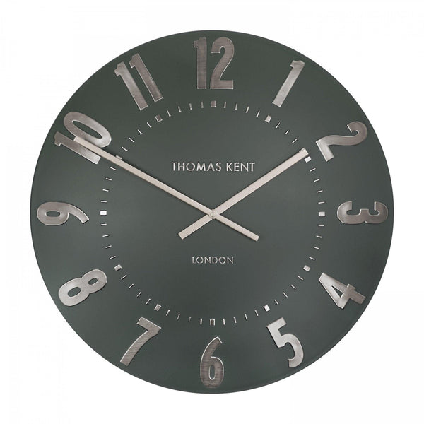 20" Olive Green Clock - Distinctly Living 