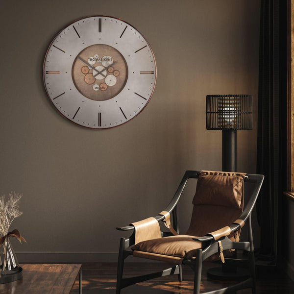 21" Clocksmith Wall Clock Cog Bronze - Distinctly Living